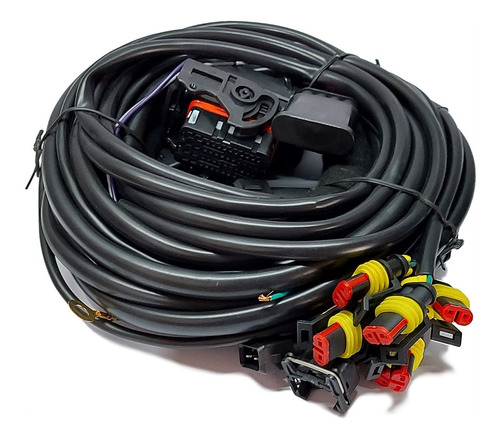 Electrónica Gnc 5ta Kit Mp48 + Manómetro + Rampa Inyección
