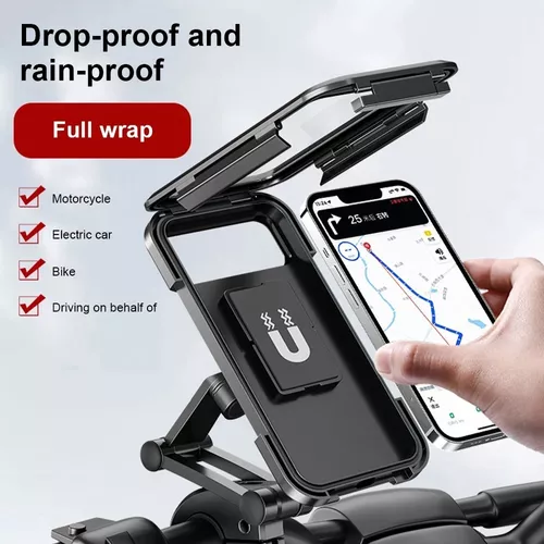 Suporte Celular Moto Bike Bicicleta Universal Articulado 360 A Prova D'agua