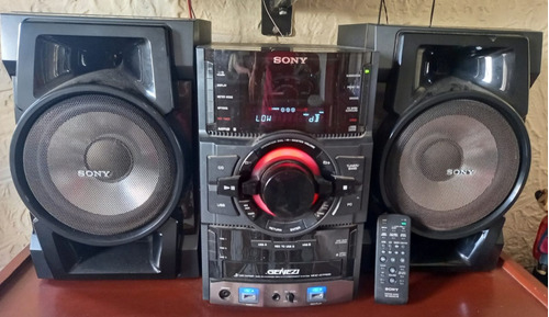 Minicomponente Equipo Sony Modelo Mhc-gtr55 Con 3 Altavoces