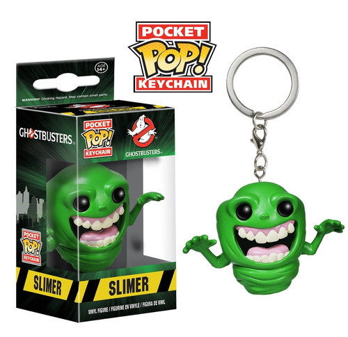Pocket Funko Pop Keychain Slimer (cazafantasmas)