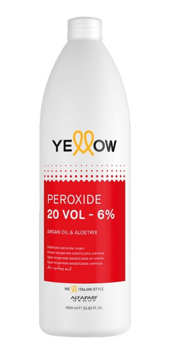 Peroxido O Agua Oxigenada Vol 20 Alfaparf Yellow 1l