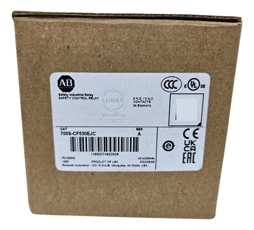Allen Bradley 700s-cf530ejc Relay De Seguridad Original