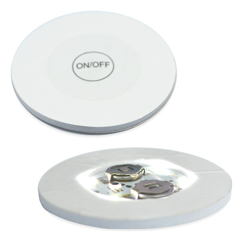 Portavasos Con Luz Led Blanco 50 Piezas