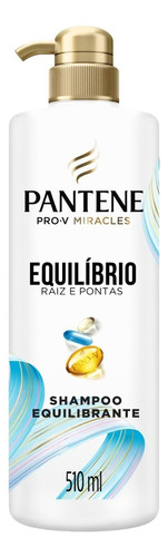  Shampoo Equilíbrio Raiz E Pontas Para Cabelos Mistos Ou Com Luzes 510ml Pantene