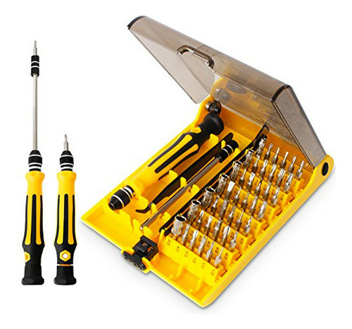 45 En 1 Mini Juego De Destornilladores,  Torx Bit Herramient