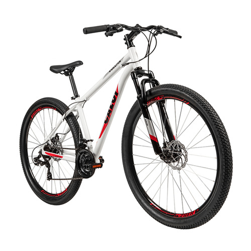 Bicicleta Caloi Vulcan Branca 21v