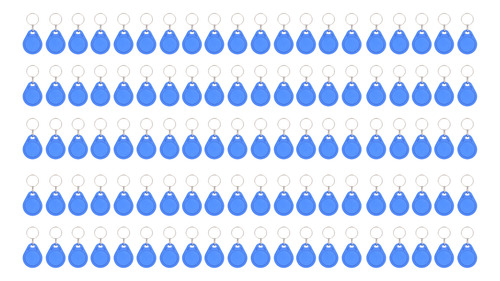 Llavero Rfid De 100 Piezas Con Forma De Token De Control De