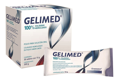 Polvo Gelimed Caja 30 Sobres X 10 G - Unidad a $135