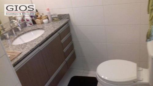 Apartamento À Venda, 100 M² Por R$ 710.000,00 - Limão (zona Norte) - São Paulo/sp - Ap0155