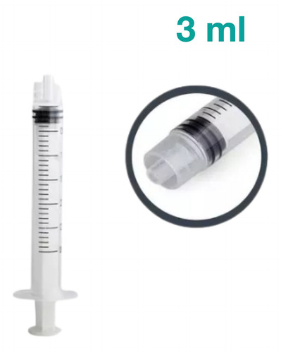 Jeringa 3ml Con Aguja De 21g Pack 10 Unidades