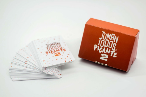 Imagen 1 de 1 de Toman Todos Picante 2 Juego De Cartas Para Previas