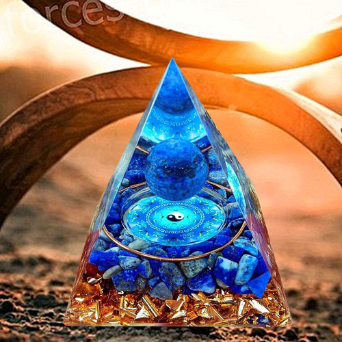 / Bola De Cristal Curativa De La Pirámide De Orgón, Energía
