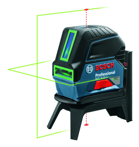 Nivel Láser Verde Combinado Bosch Gcl 2-15 G + Base Rm1