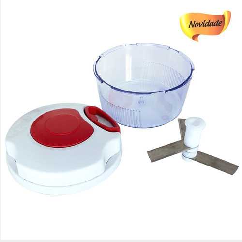 Imagem 3 de 5 de Multi Triturador Processador De Alimentos Manual 3 Lâminas