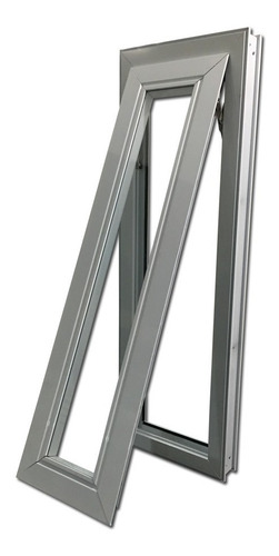 Imagen 4 de 5 de Ventana De Aluminio Batiente Proyectante Tabaquera 50x80 Cm!