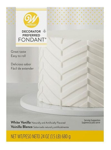 Fondant Blanco Wilton 710-2301