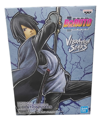 Sasuke Uchiha Figura Boruto Vibration Stars Bandai Banpresto