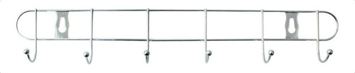 Cabide Suporte Para Porta C/6 Multiuso