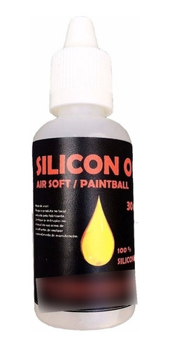 Óleo De Silicone Para Airsoft E Paintball  100% Puro 30ml