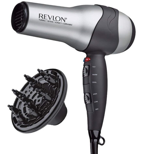 Secador De Pelo Revlon 1875w Turbo Voluminizador.