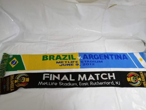 Bufanda Copa America U,s,a 2016 Futbol Brazil Argentina Pxpz