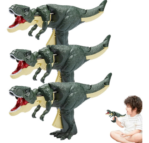 Paquete De 3 Juguetes De Dinosaurios Para Niños, Regalos Par