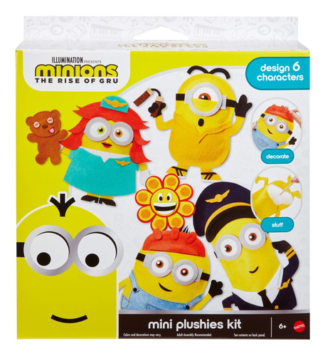 Minions: Roseart - Kit De Manualidades Para Crear Tu Propio.