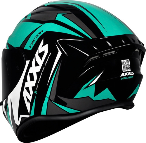 Imagem 5 de 10 de Capacete Axxis Draken Preto Fosco + Viseira Fume