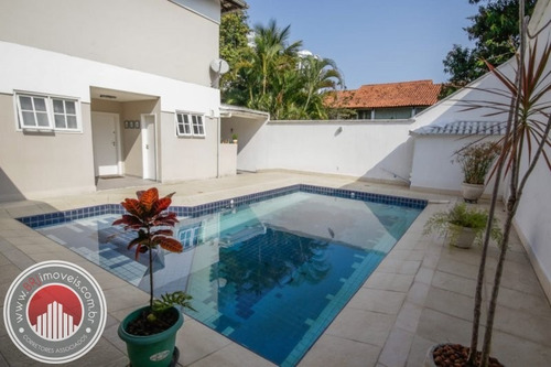 Imagem 3 de 15 de Casa 4 Suítes Condomínio Santa Lucia - Barra Da Tijuca - Casa Alto Padrão A Venda No Bairro Barra Da Tijuca - Rio De Janeiro, Rj - Brj70415