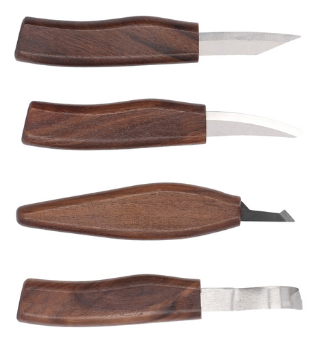 Juego De Herramientas Para Tallar A Mano, 4 Piezas, Herramie
