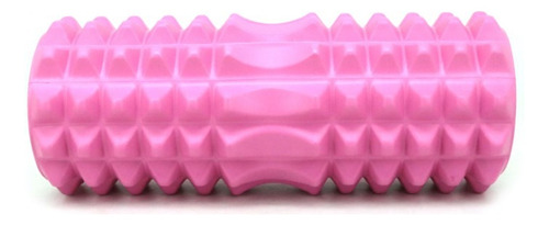 Rolo Rodillo Yoga Pilates Foam Texturizado Masajeador Color Fucsia