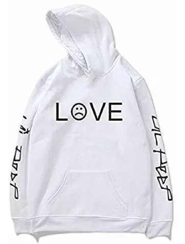 Lil peep hoodie white new arrivals