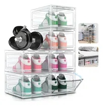 Comprar Cajas Organizadoras Apilables Para Zapatos Premium Zapateros