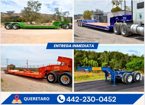 Lowboy Cuello Desmontable 3.05 Carga De Exceso Dimensiones