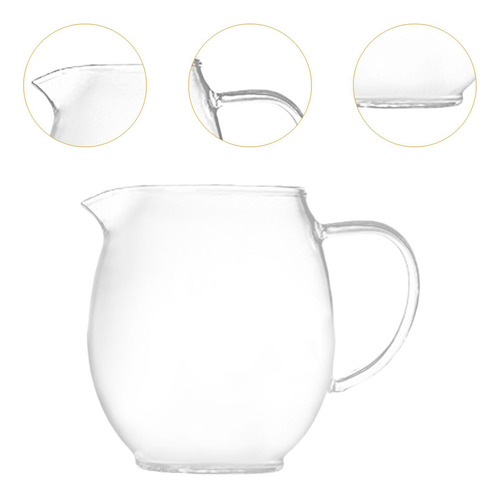 Jarra De Cristal Para Crema, Jarra De Té De Cristal, Mini