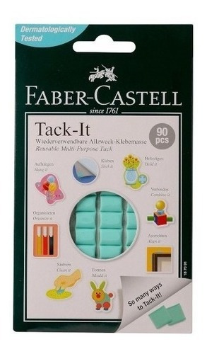 Adhesivo Faber Tack It Pastillas Pack X2 Serviciopapelero