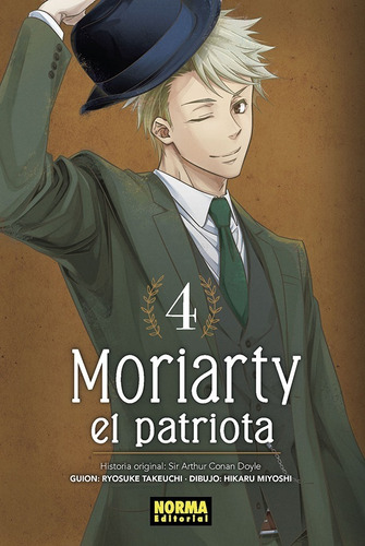 Manga Moriarty El Patriota Tomo 04 - Norma Editorial
