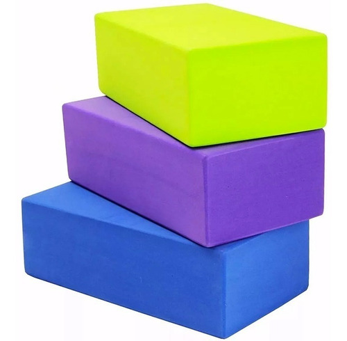 Imagen 1 de 1 de Ladrillo Yoga Pilates Bloque Goma Eva Brick Colores Taco