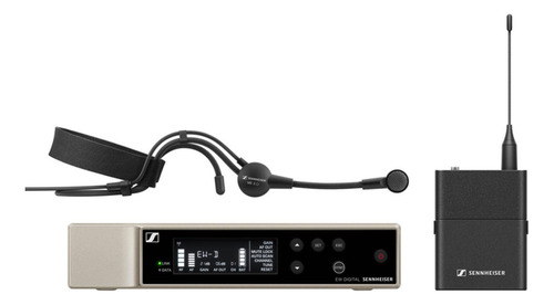 Sistema Sem Fio Sennheiser Ew-d Me3 Set Qi-6 Headset