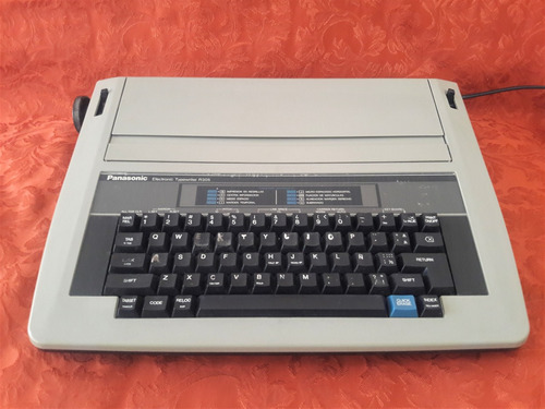 Maquina Escribir Electronica Panasonic Kx-r305