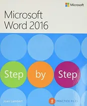 Comprar Book : Microsoft Word 2016 Step By Step - Lambert, Joan