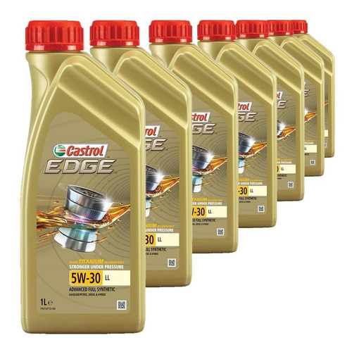 7 Óleo Sintético 5w30 Ll Edge Castrol Nissan Volkswagen