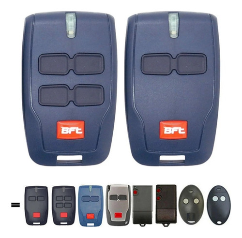 Control Bft Rcb02/04 433 Mhz Rodante +mitto2/mitto4