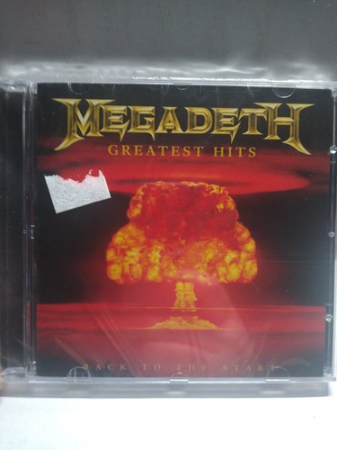 Megadeth Greatest Hits Cd Nuevo