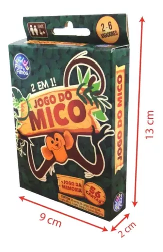 Kit 05 Jogos Cartas Divertidos Truco, Mico, Mau Mau + Brinde - R$ 99,9