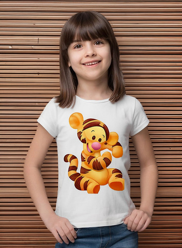 Playera Infantil Unisex Wo Winnie Pooh Tigger P16