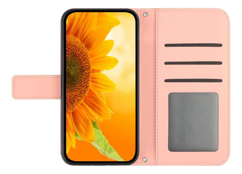 Funda For Honor X7b Pu Funda Abatible De Cuero Tpu A De