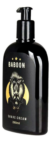 Shave De Barbear Cream For Men Hidratante Pente Duplo Baboon