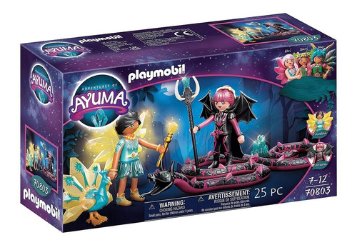 Playmobil Ayuma Crystal Fairy Y Bat Fairy Con Animales Febo