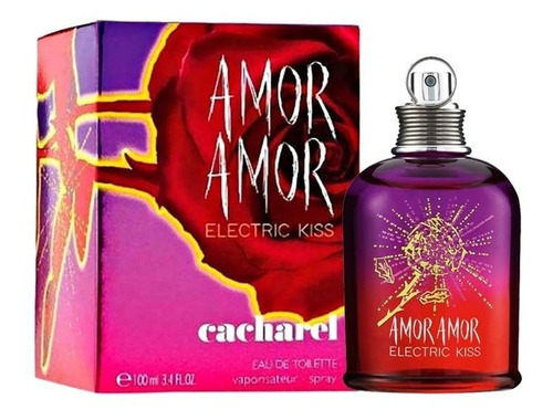 Perfume Dama Cacharel Amor Amor Electric Kiss Edt 100ml Volumen De La Unidad 100 Ml